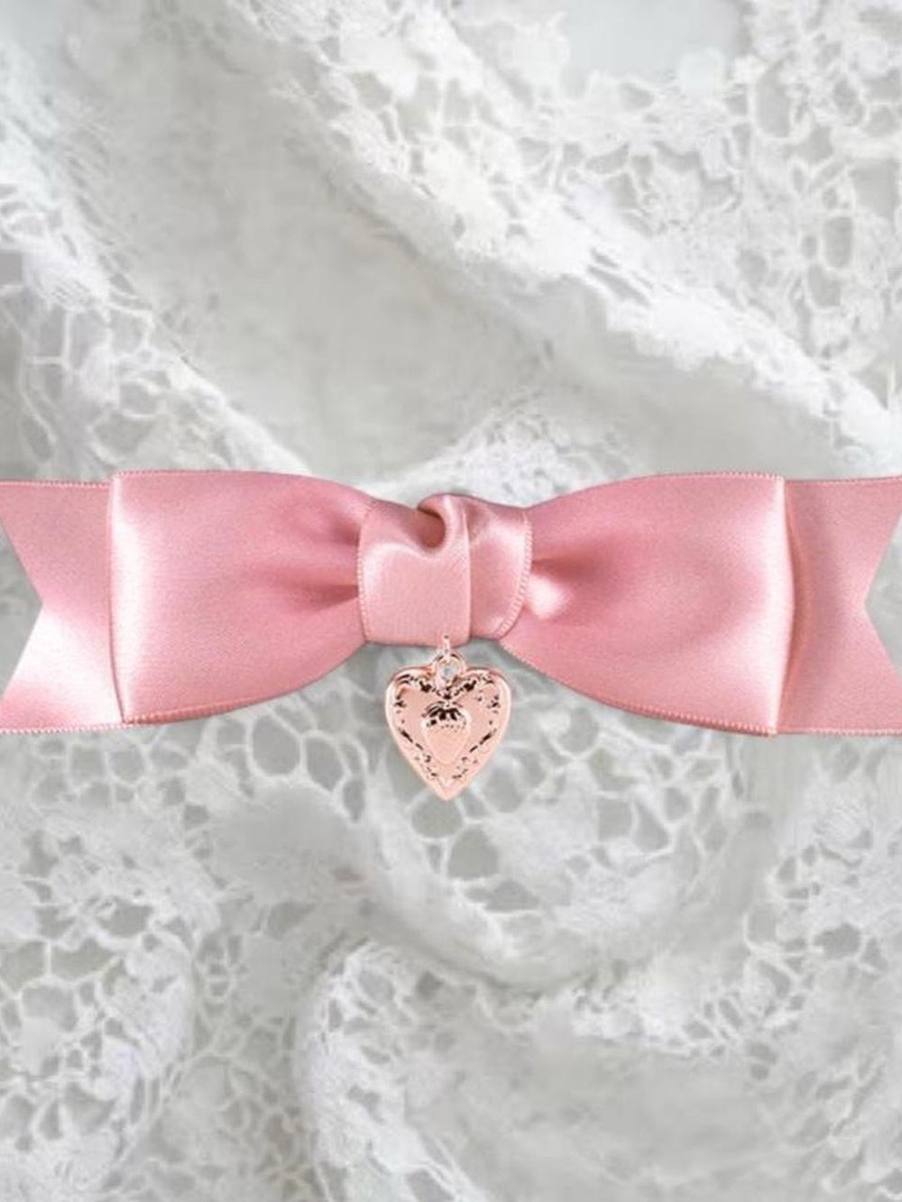 Flower Knows Strawberry Cupid Ribbon Bow Hair Clip 🎀 🍓